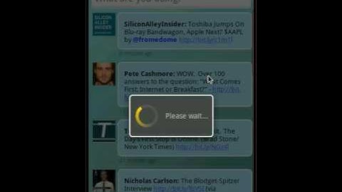 YapYap! Twitter application for Android - OAuth demo