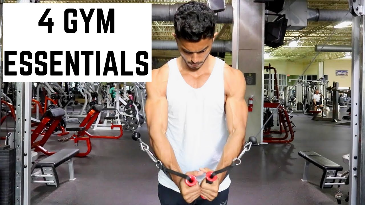 4 Gym Essentials The Gear I Use at The Gym! YouTube