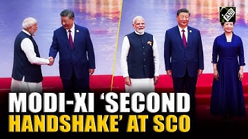 PM Modi arrives for reception at SCO Summit in Tianjin, shares ‘historic handshake’ with Xi Jinping