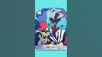 Finally drew Fizz and Ozzy! #helluvaboss #hazbinhotel #fizzarolli #asmodeus #loona #stolas #blitz