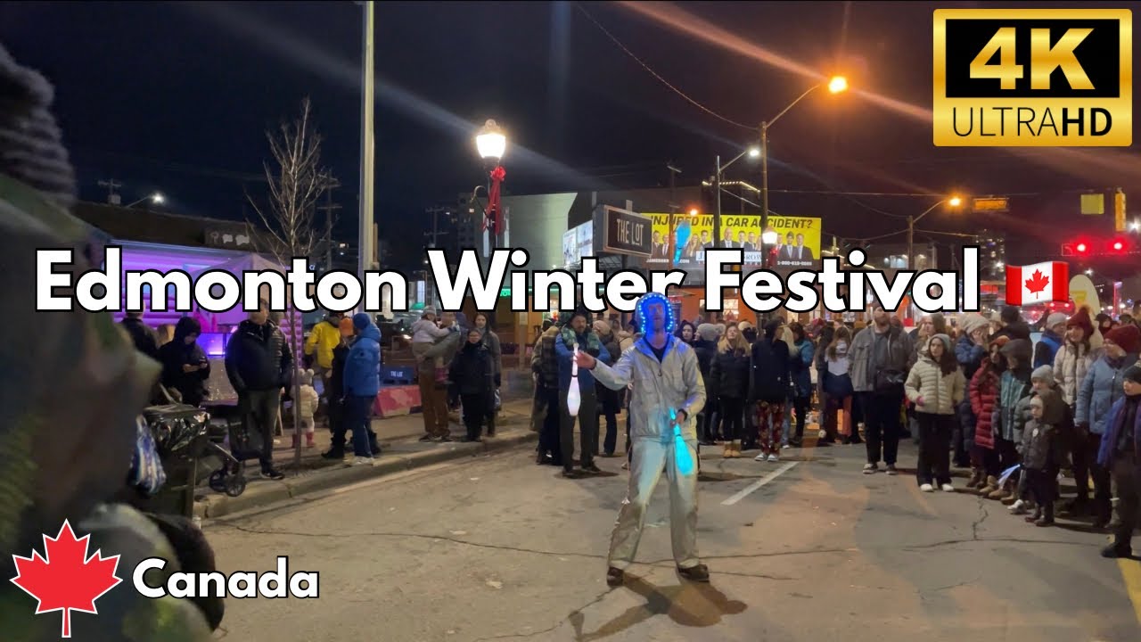 Edmonton All is Bright Festival - Edmonton’s biggest winter Festival in November 2025 ❄️🇨🇦