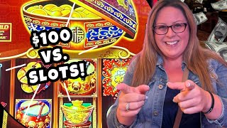 Jackpot Hunting with $100 in Vegas!