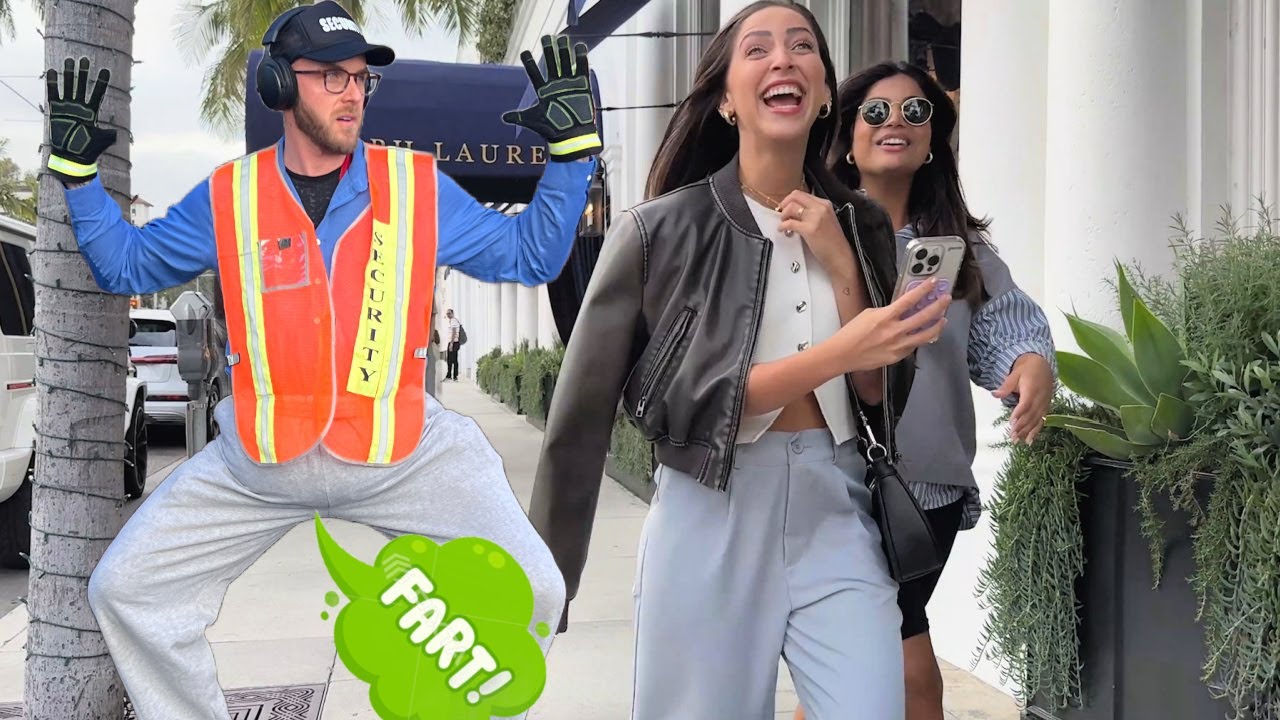 Aggressively Farting On Millionaires In Beverly Hills!!!
