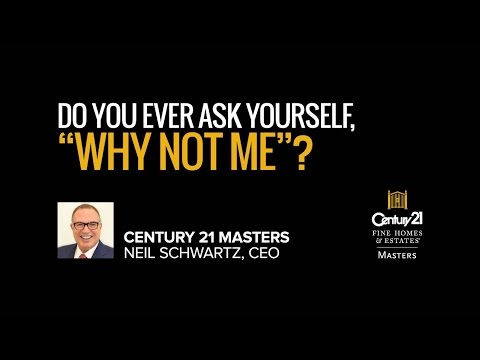 Real Estate Training - Do You Ever Ask Yourself, &quot;Why Not Me?&quot;