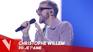 Christophe Willem – 'PS: Je t'aime' | Lives | The Voice Belgique Saison 10 Resimi