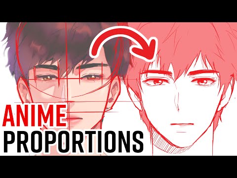 Easiest Way to Draw Anime Faces | ANIME FACE ANATOMY