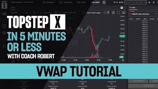 TopstepX - 5 Mins or Less | VWAP Tutorial