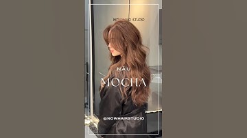 Siêu phẩm Nâu Mocha “không tẩy” hot trend 2025. Hệ xu hướng Nhuộm Thuần Chay độc quyền tại Now Hair