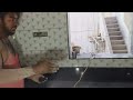 Kitchen double cock silk install ||Kitchen washing area water Patti#Kitchen water Patti #kitchen