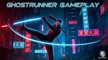 Ghostrunner Level 8 - The GateKeeper Gameplay (No Commentary)