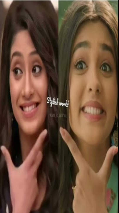 Like mother like daughter 😍Naira & Akshu #viralshorts  #shorts #youtubeshorts #yrkkh #naira #akshu