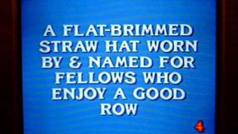 Sega Genesis Jeopardy! Deluxe Edition Run Game 1 Part 1