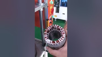 automated industry Automatic Induction electric motor production assembly line