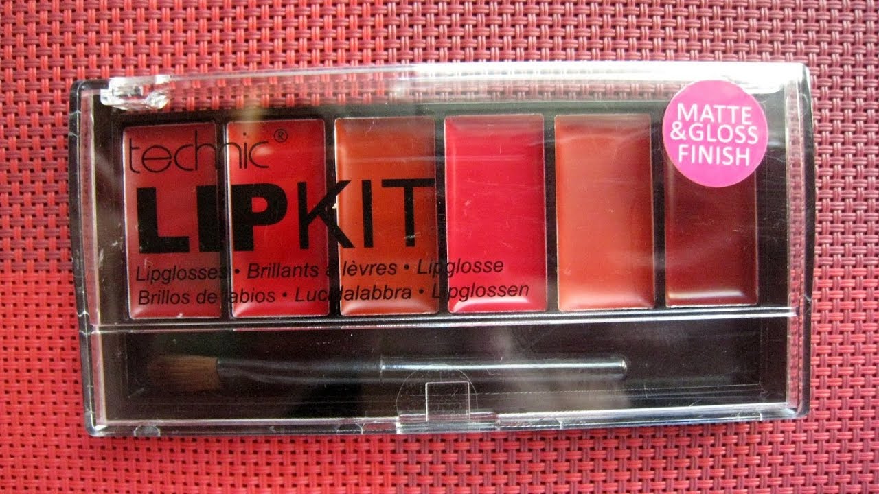 Technic Lip kit Scarlet Fever review by ELGR Nail art, health and
