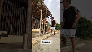 ¡Dominar Dominadas! Transforma Tríceps y Abdomen con Este Ejercicio #shorts