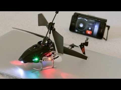 Griffin Helo TC Helicopter Review and Demo (iOS Controlled)