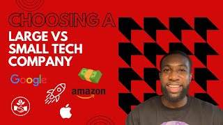 Should I work for a large or small tech company