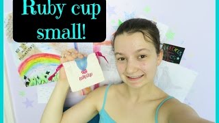 Ruby cup small review