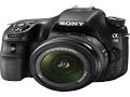 New Sony Alpha SLT-A58 Digital SLR Camera Body & 18-55mm with 70-300mm Len Best