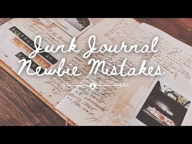 Common Mistakes a Junk Journal Beginner Makes When Decorating A Page class=