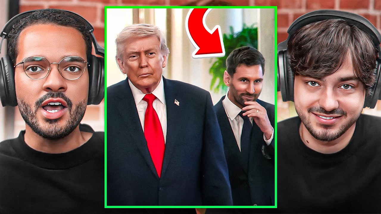 ¿QUÉ HACÍA MESSI CON DONALD TRUMP?