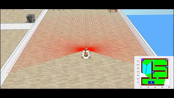 youBot map exploration in V-REP