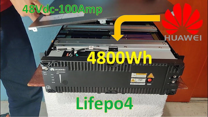 HUAWEI LIFEPO4 battery bank 48V 100A 4800Wh of energy, scam or reality???? ESM-48100 LITHIUM