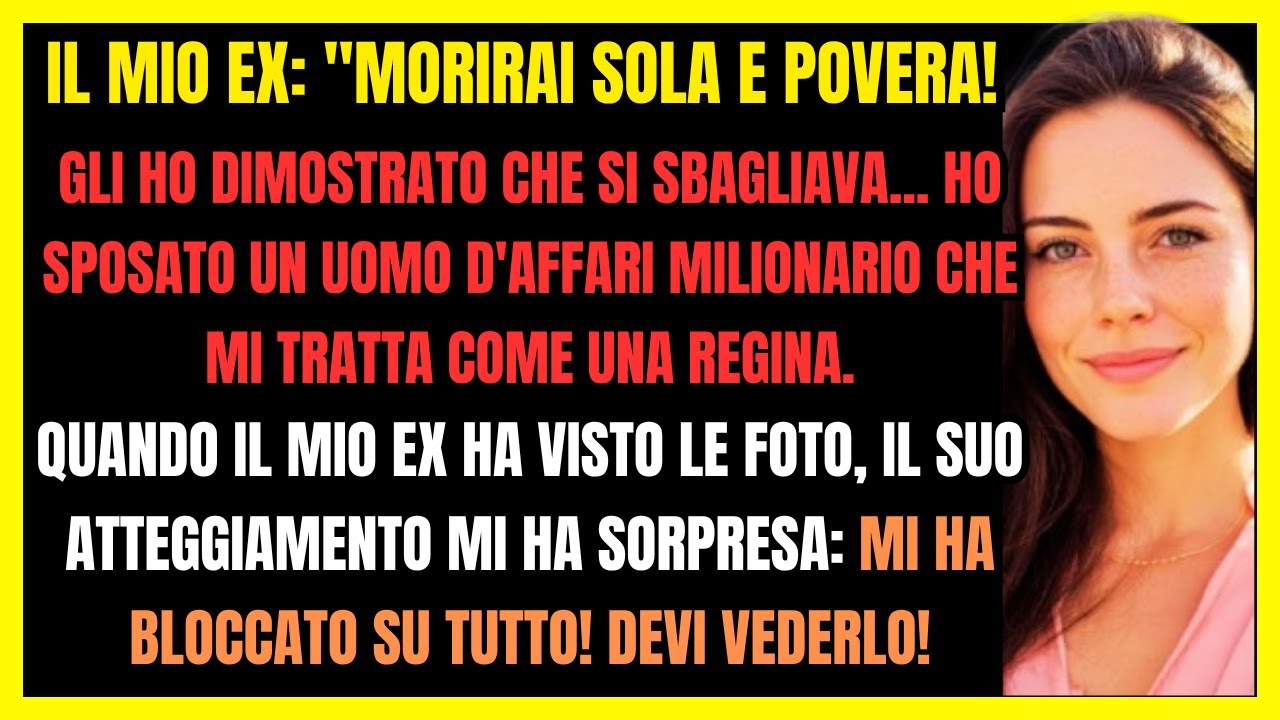 IL MIO EX MI HA URLATO: 