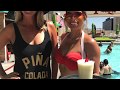 Excalibur Las Vegas Pool Video - great pools but annoying ...