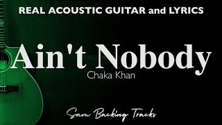 Ain't Nobody - Chaka Khan (Acoustic Karaoke)