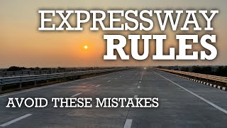 How to avoid Accidents on Expressways | Expert Tips