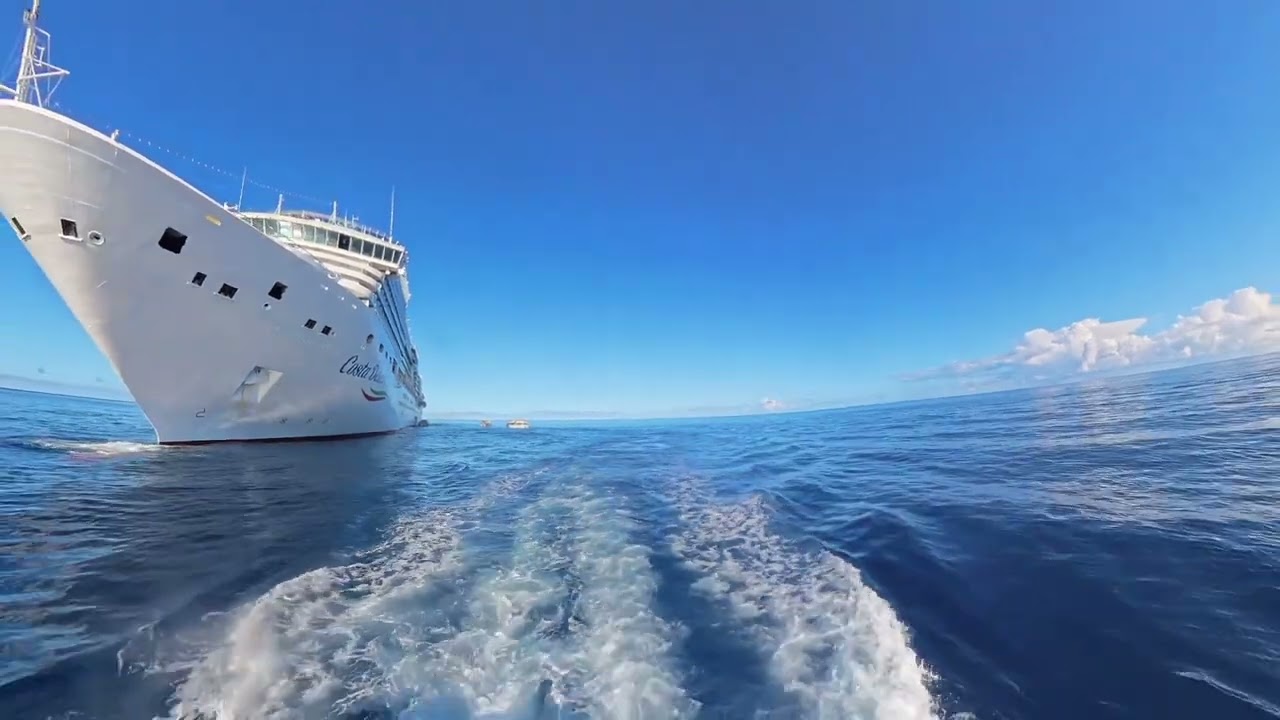 🌋 Sbarco in tender all’Isola di Pasqua: emozione unica nel Pacifico