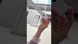 편집디자인을 위한 컴퓨터책상 ❤️여자혼자서도 조립가능해요 ㄱ자 책상으로 공간 활용도 굿~ 쿠팡검색창에 * 데스텀 *검색하면 나와요~ #컴퓨터책상 #책상 #책상꾸미기