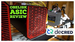 Obelisk DCR1 Review | Decred ASIC Miner | Blake256r14 Mining