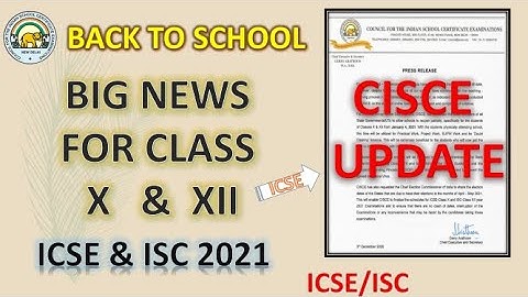 BIG move to restart school for ICSE Class 10 and ISC Class 12 students | Debate on Board Exam Dates