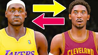 I Swapped LeBron and Kobe's Careers!