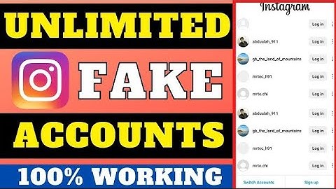 How to Create Unlimited Instagram Accounts Without Phone Number or Email Address (2023)