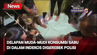 Delapan Muda-mudi Konsumsi Sabu di Dalam Indekos Digerebek Polisi