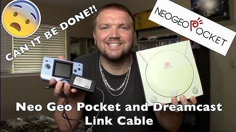 Neo Geo Dreamcast Link Cable