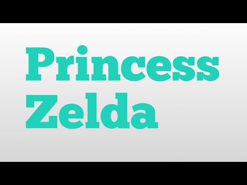 Princess Zelda meaning and pronunciation