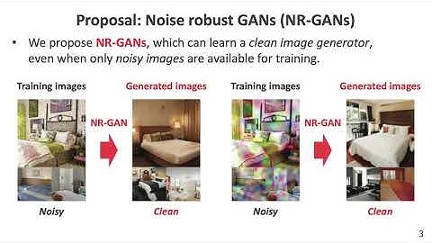 Noise Robust Generative Adversarial Networks
