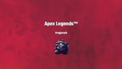 Apex Legends intro