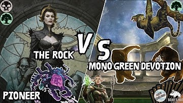 Mono Green Devotion VS Golgari Midrange [MTG Pioneer]