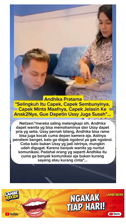Ngaku Capek Selingkuh, Andhika Pratama Bongkar Rahasia Rumah Tangga Bareng Ussy!