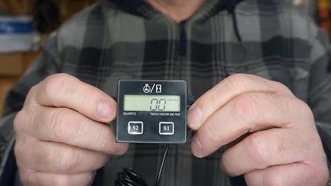 Zero Turn Tachometer / Hour Meter Installation Guide: Step-by-Step Instructions
