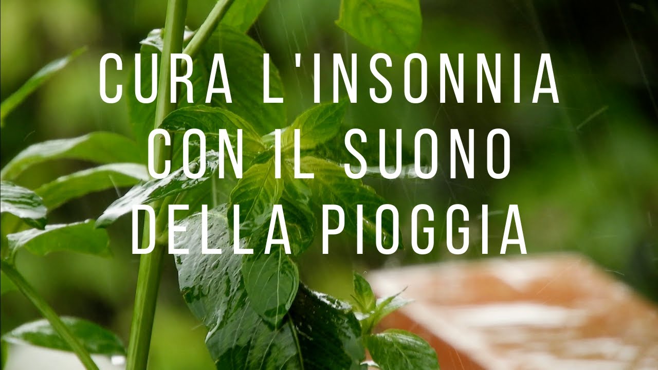 8 ore rumore della pioggia rilassante per dormire , suoni di pioggia ...