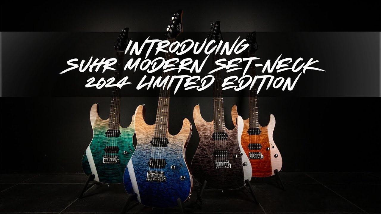 Suhr Modern Set Neck LE | The Stockist - YouTube