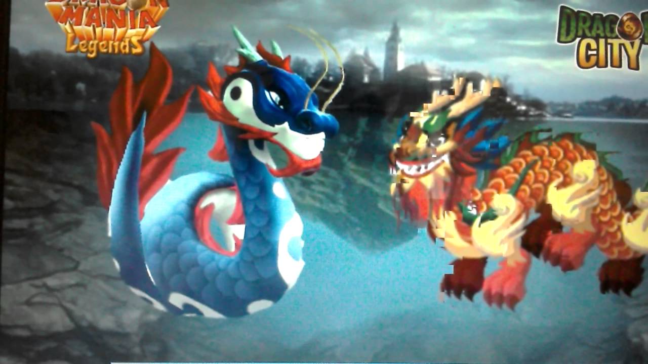 Dragon Mania Legends Vs. Dragon City reaction YouTube