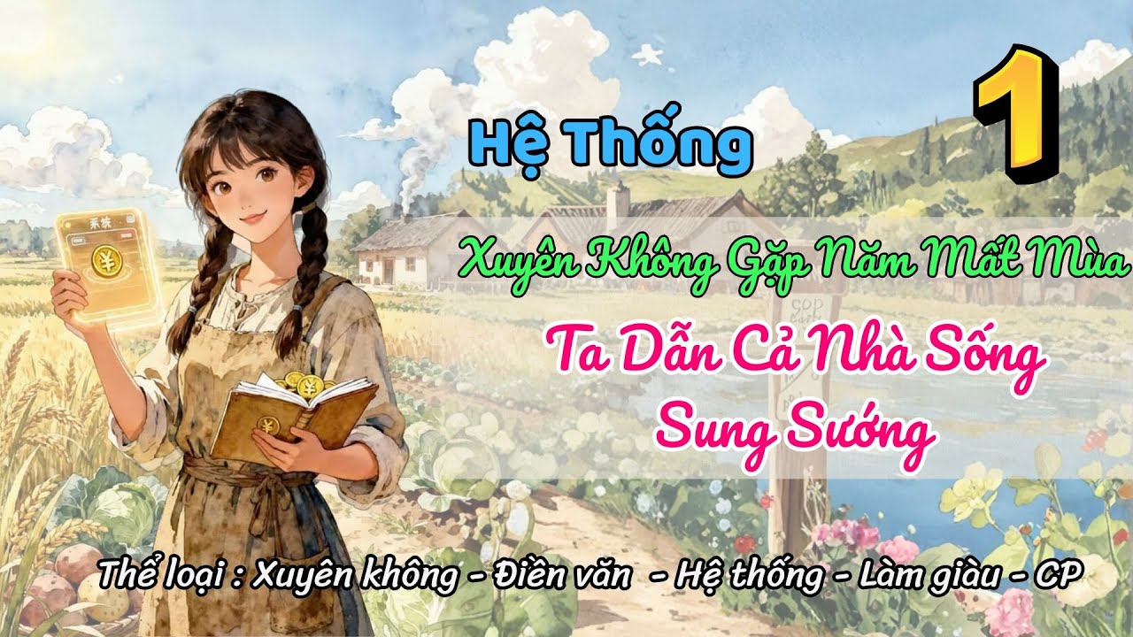 [Chạy nạn - Không gian ] Tập 1:  Xuyên Không Gặp Năm Mất Mùa: Ta Dẫn Cả Nhà Sống Sung Sướng