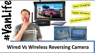 Wired Vs Wireless Rear view camera  AutoVox Solar 4 test and review